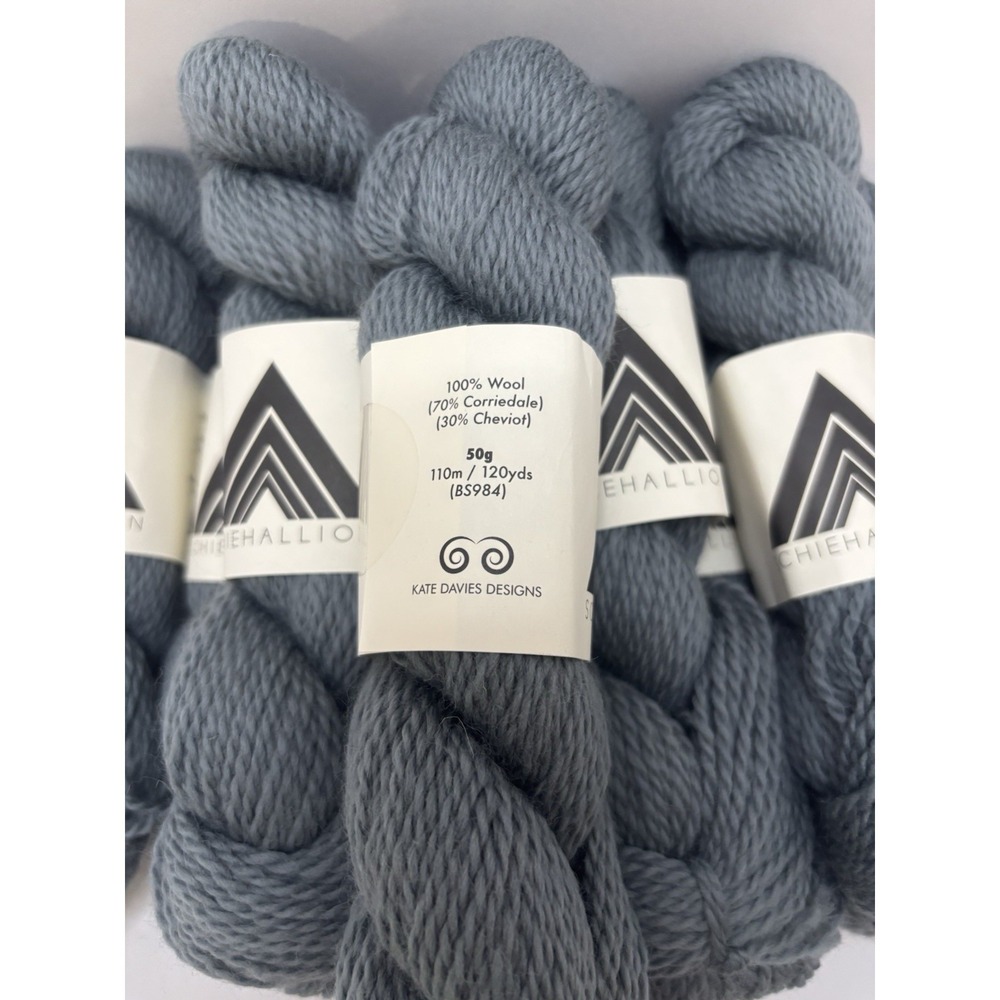 Schiehallion 100% Wool 9 Skeins Yorkshire Yarn Kate Davies Design 120yds Each - Picture 2 of 3